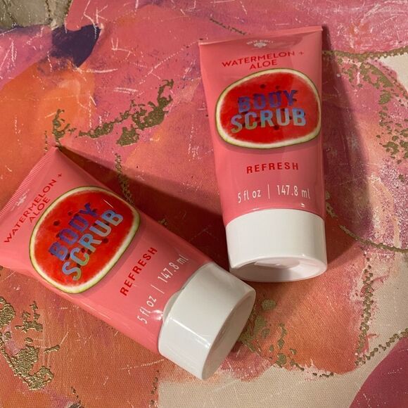 🍄Bolero Beverly Hills  lot of 2 Watermelon + Aloe Body Scrub Refresh 5 FLOZ🎉🎊 - Picture 2 of 10